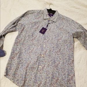 Tallia printed shirt size M
